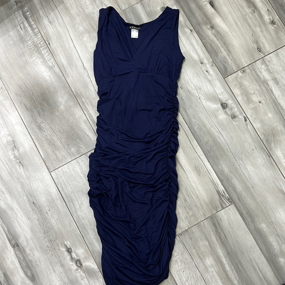 Classy Blue Long Dress